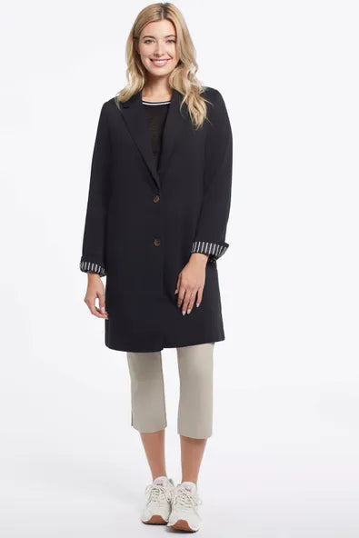 French Terry Jacket with Tape Detail