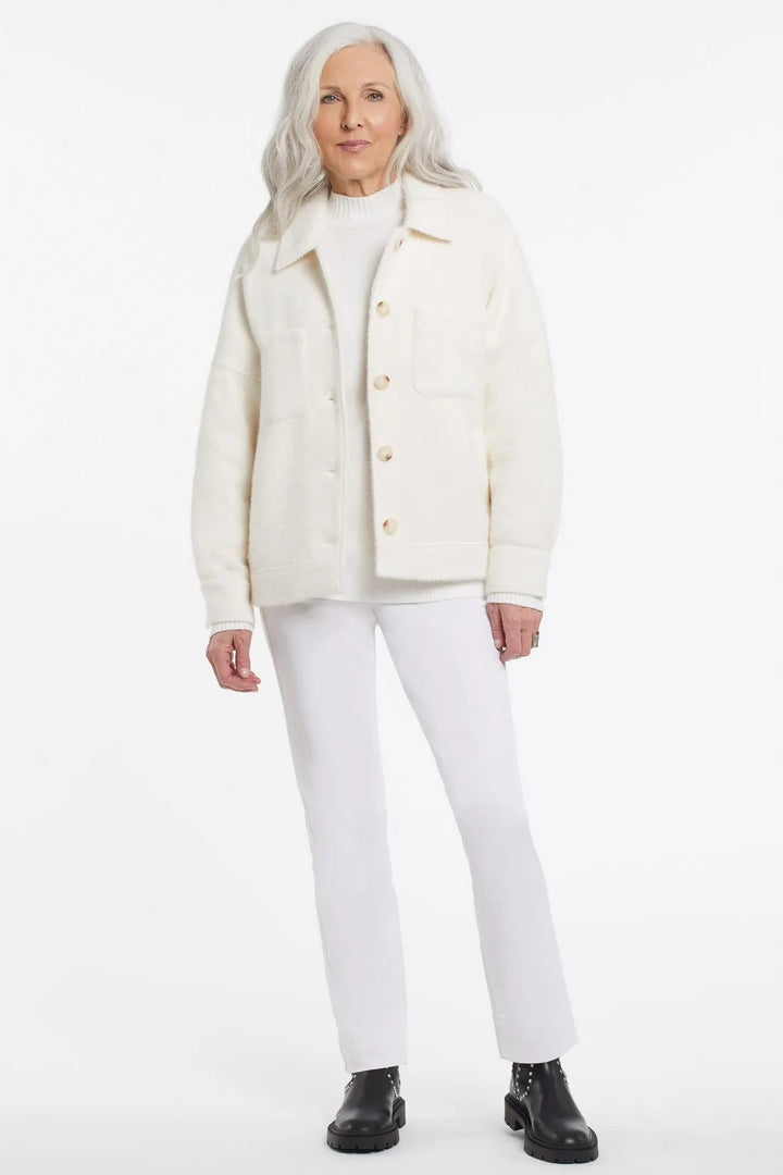 Boucle Eyelash Knit Jacket