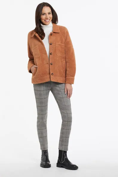 Boucle Eyelash Knit Jacket
