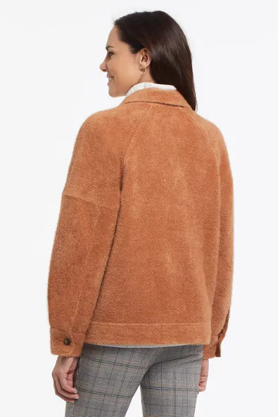 Boucle Eyelash Knit Jacket