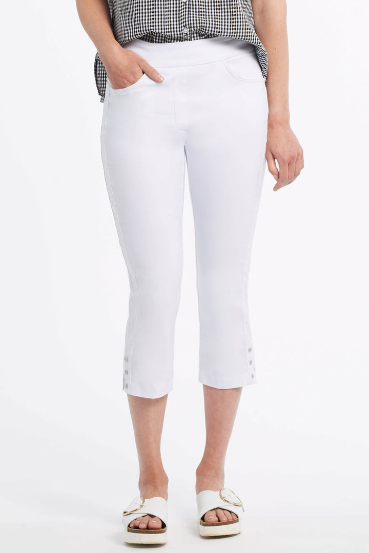 Flatten It Capri with Botton Detail