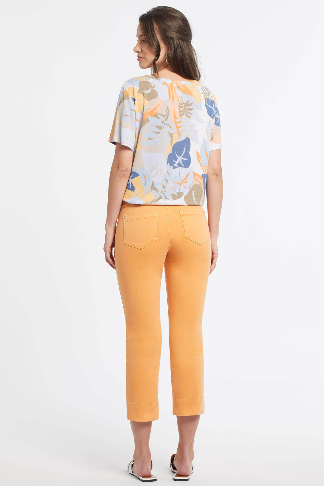 5-Pocket Kick Flare Capri
