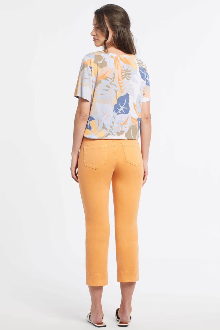5-Pocket Kick Flare Capri