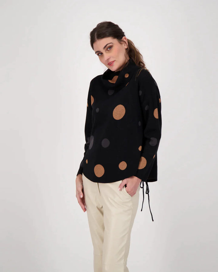 Polka Dot With X-Back Ribbon