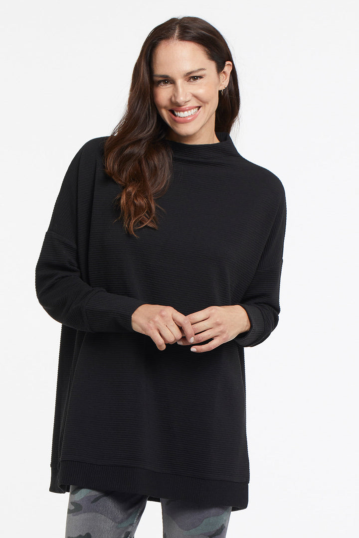 Funnel Neck Ottoman Tunic