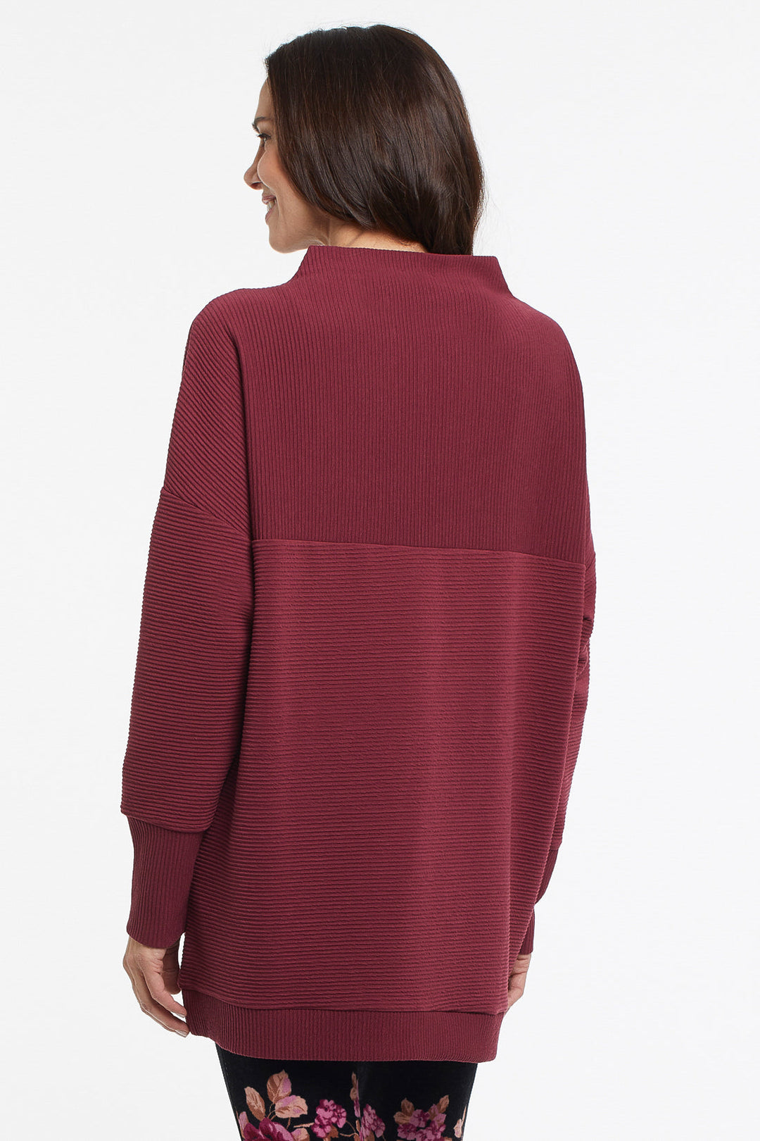 Funnel Neck Ottoman Tunic