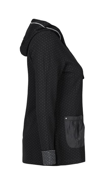 Comfy Button Front Jacket-Plus