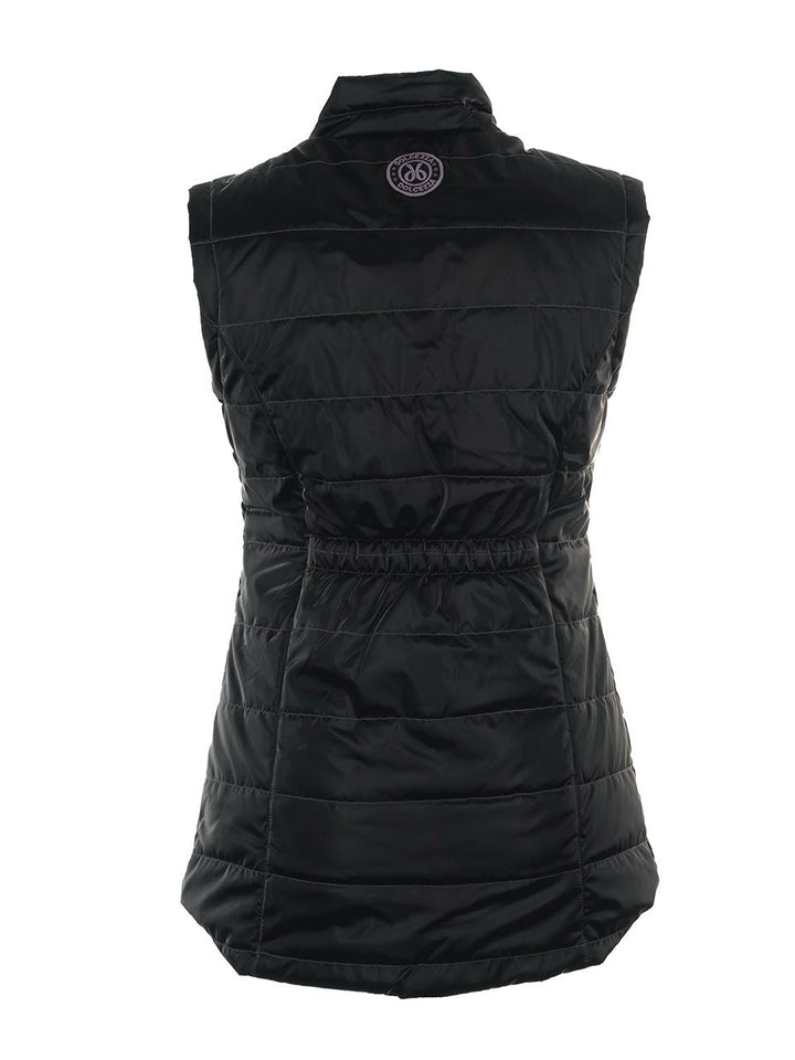 Printed Puffer Zip Vest