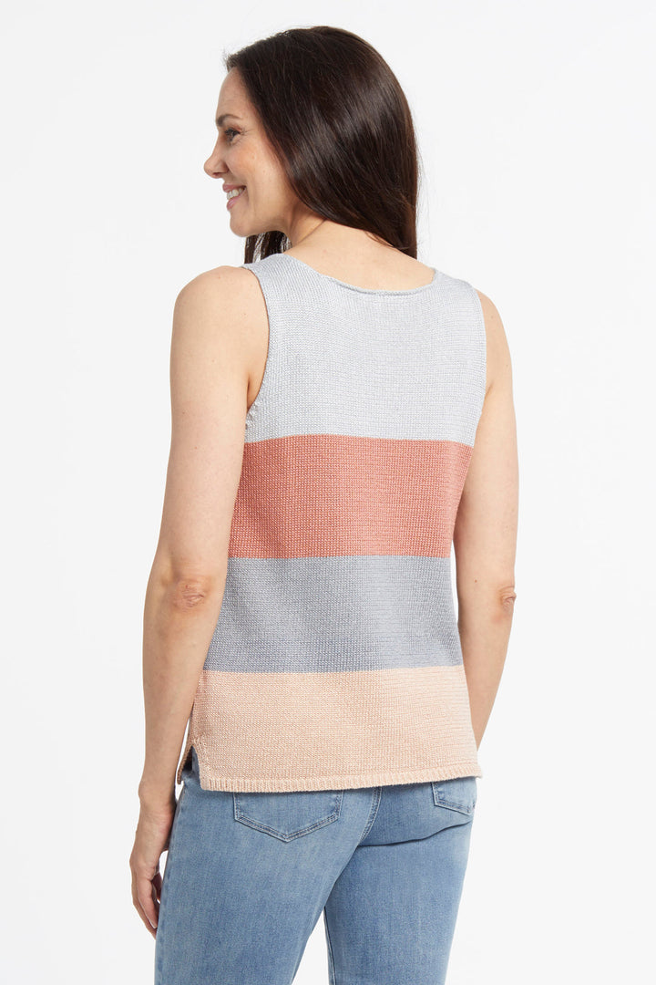 Stripted Cami Sweater