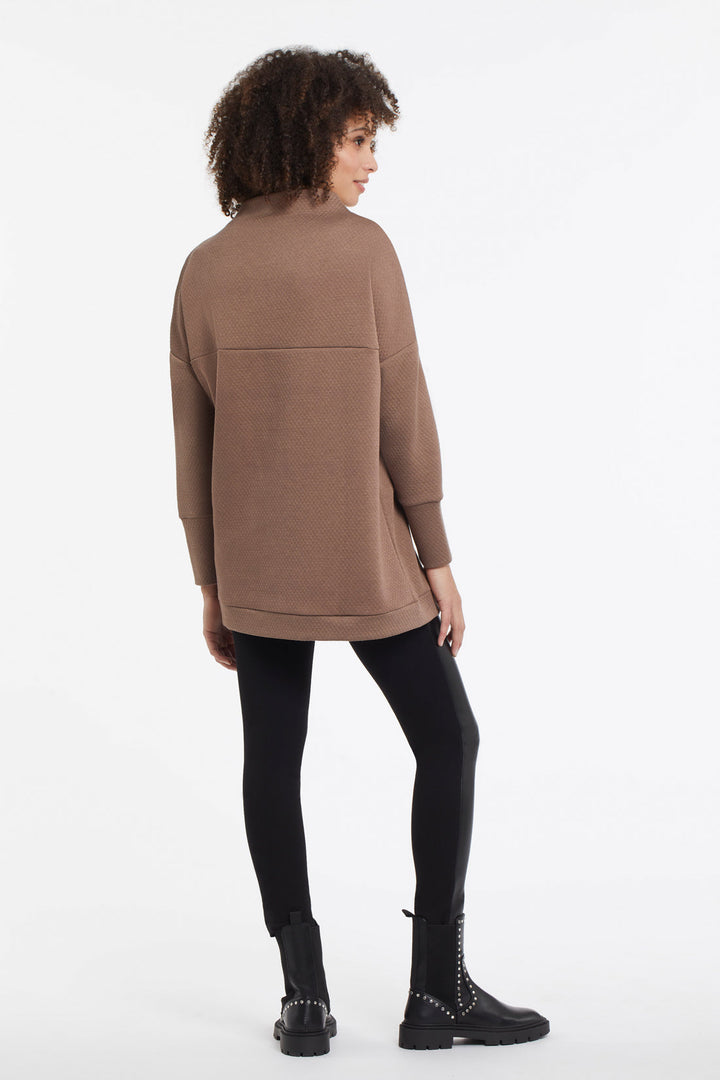 Pleather/Knit Combo Legging