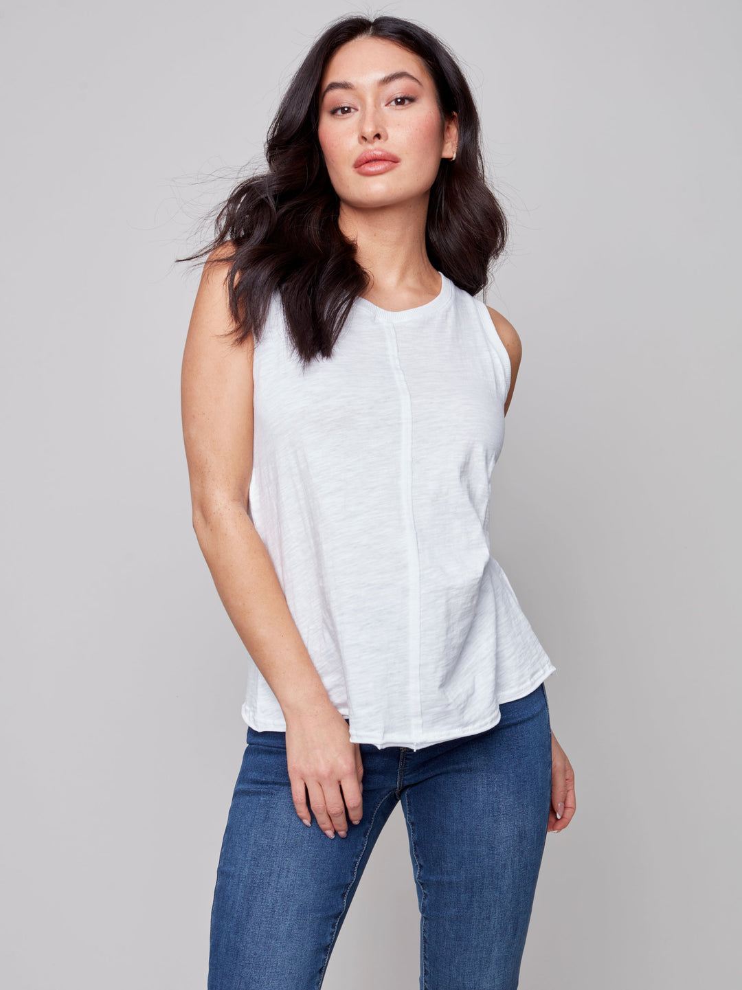Organic Cotton Sleeveless Top