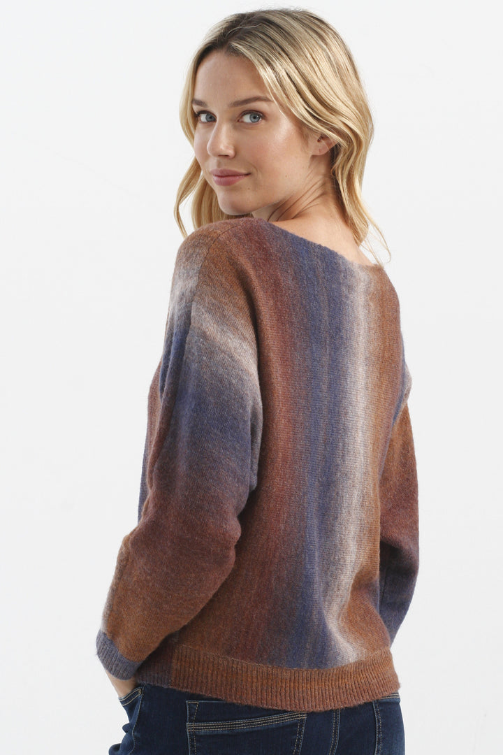 Space Dye Sweater - Modella Lifestyle