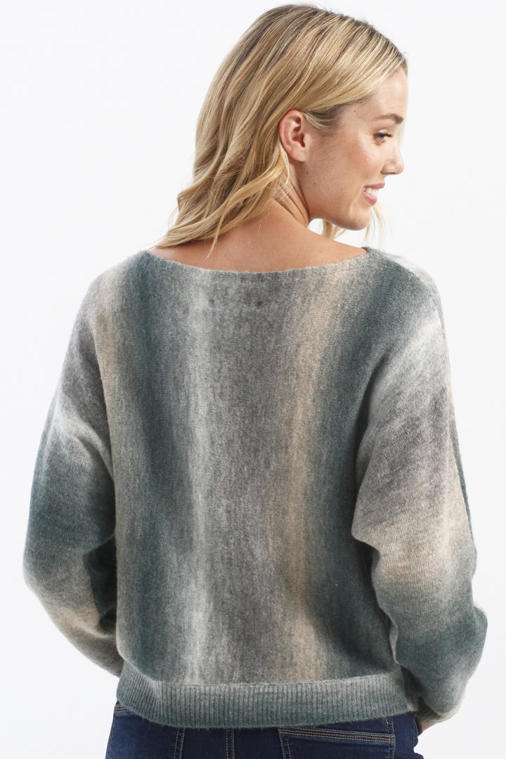 Space Dye Sweater - Modella Lifestyle