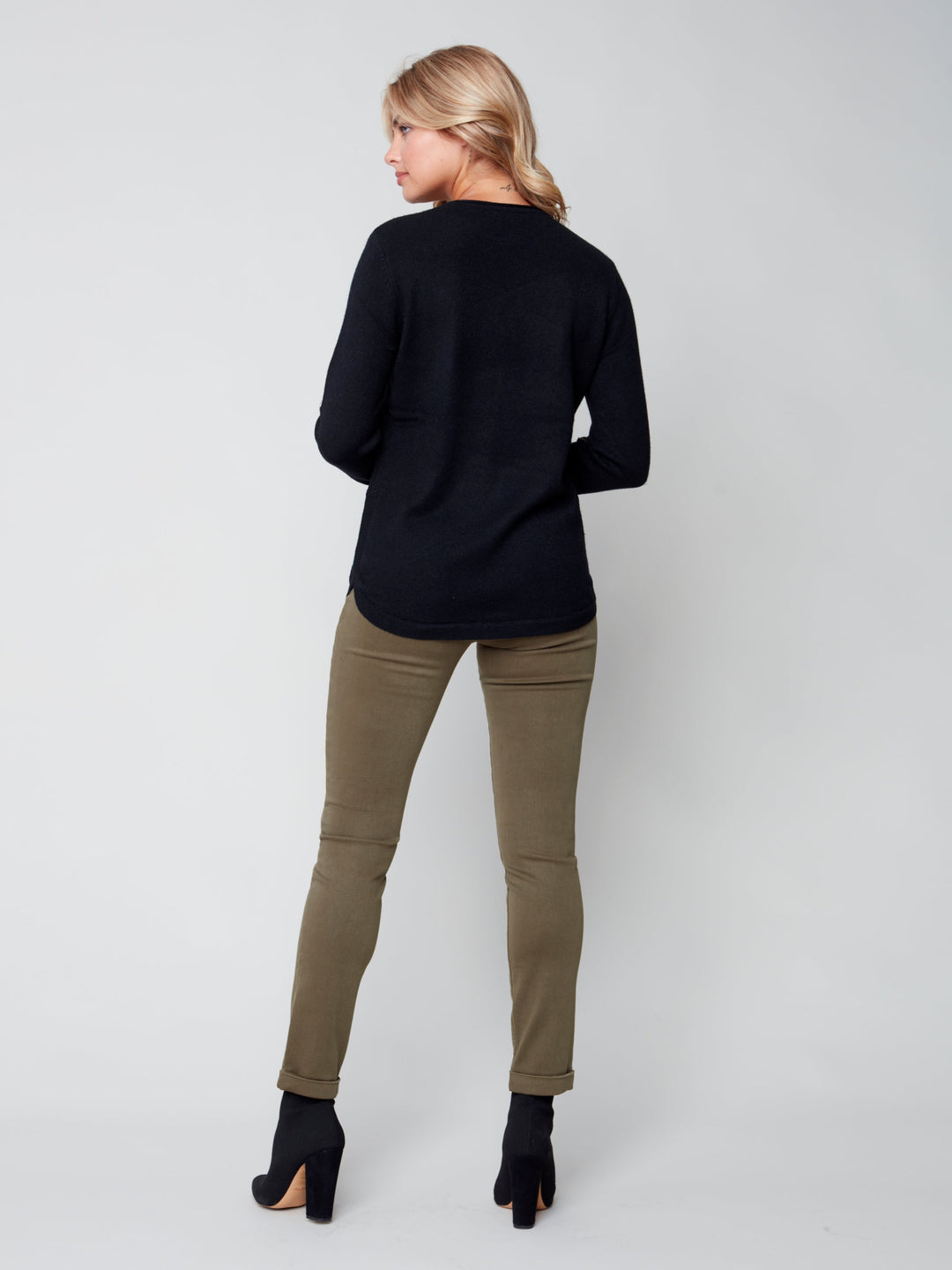 Scribble Design Soft  Sweater