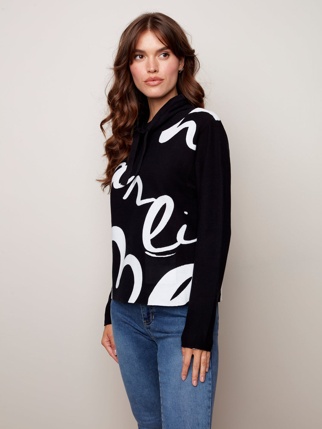 Cotton Great Script Sweater