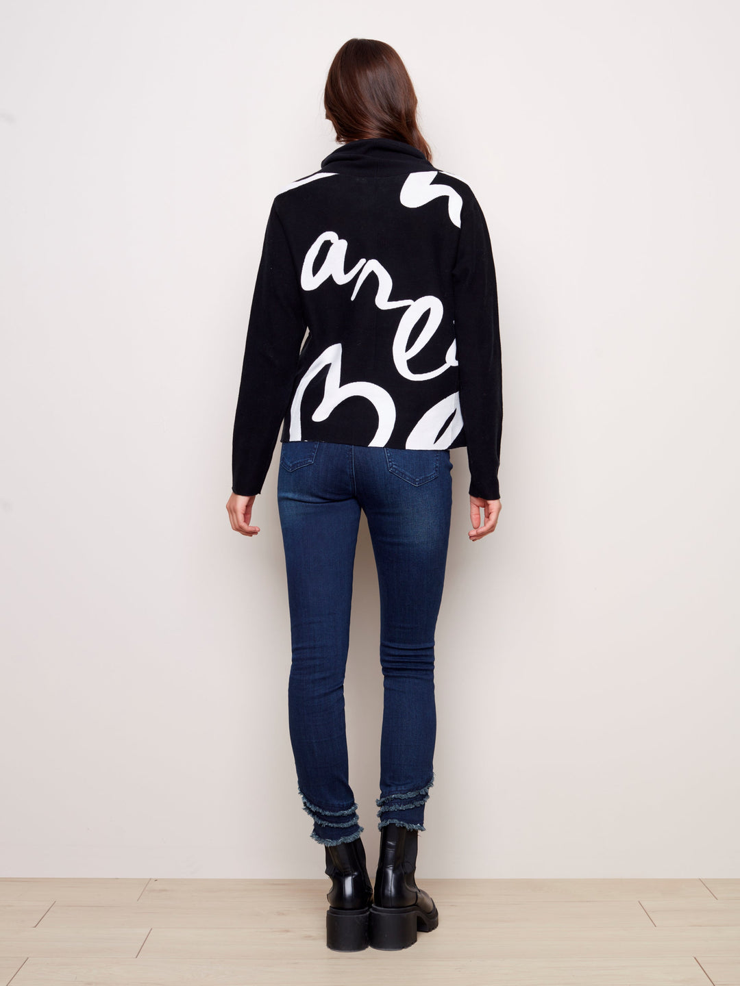 Cotton Great Script Sweater