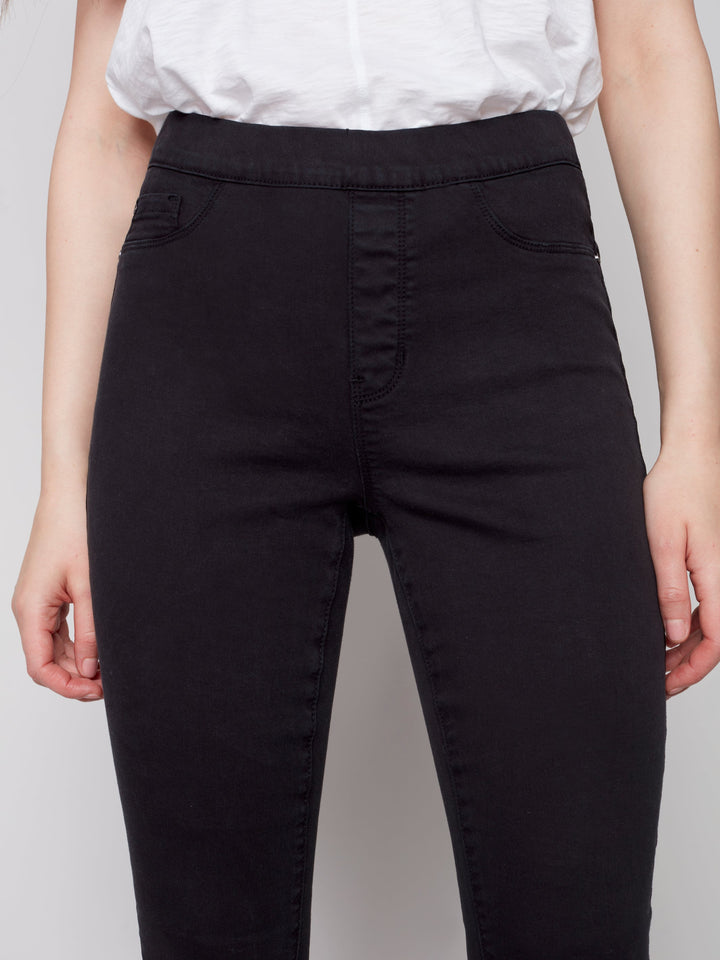 Mid Rise Skinny Stretch Denim Pant