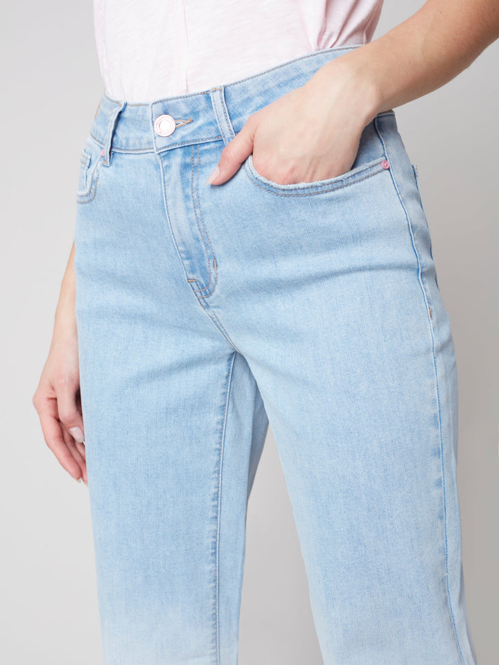 Ombre Stretch Denim Pant
