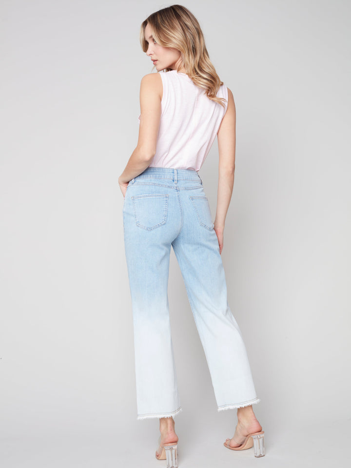Ombre Stretch Denim Pant