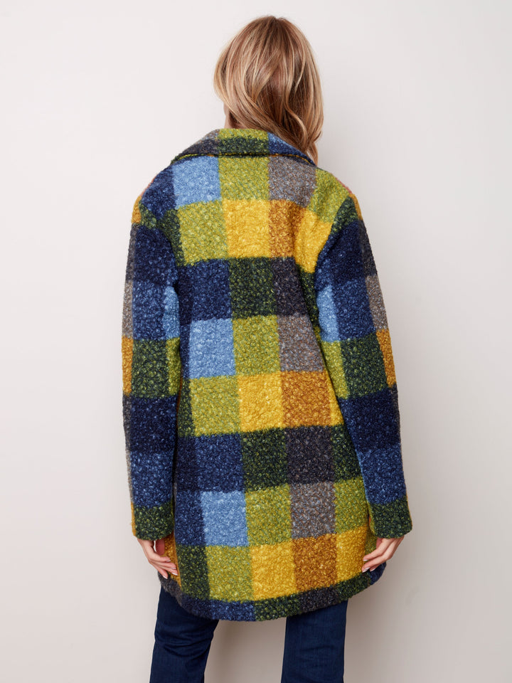 Plaid Boucle Great Jacket