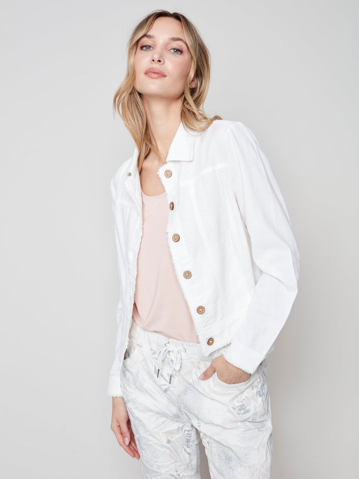 Linen Blend Jacket