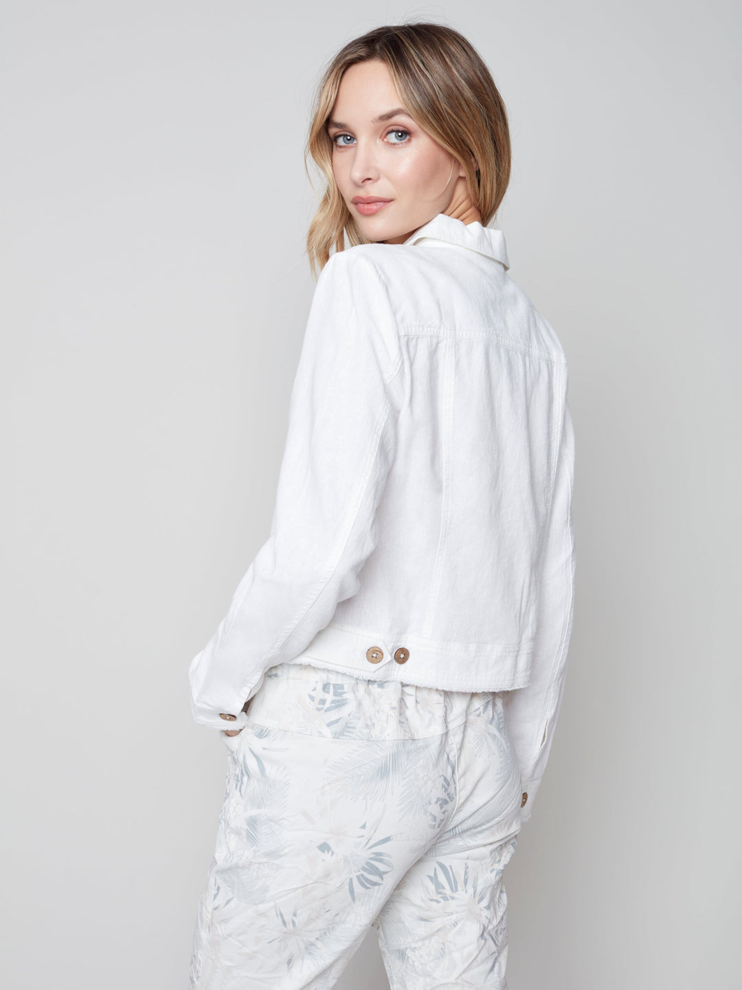 Linen Blend Jacket