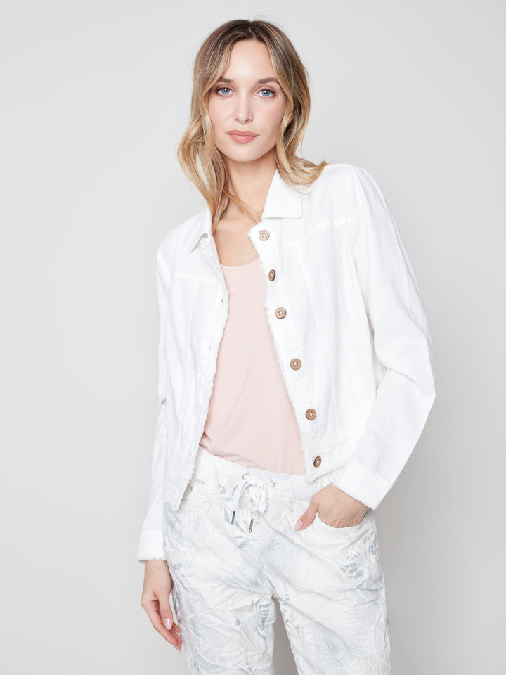 Linen Blend Jacket