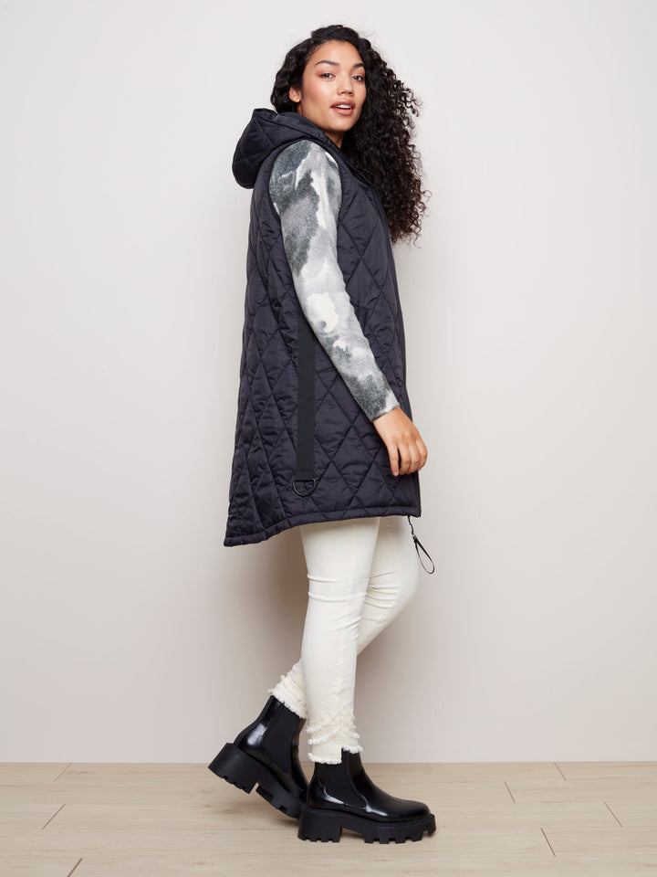 Quilted Puffer Zip Vest
