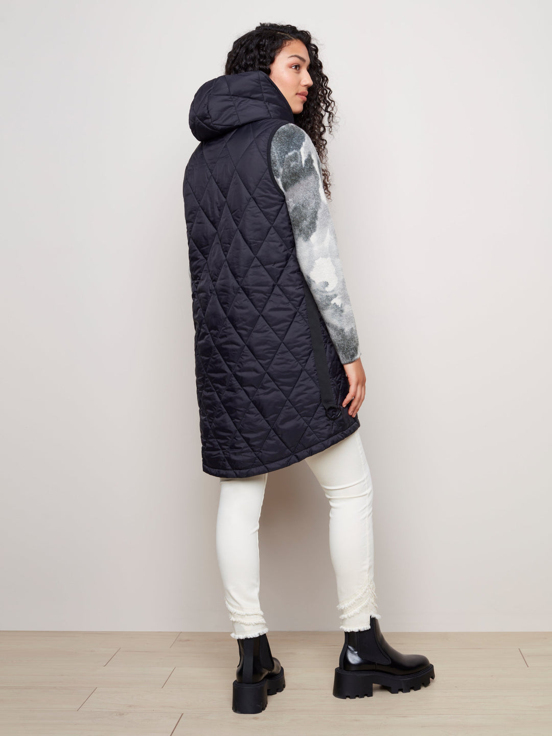 Quilted Puffer Zip Vest