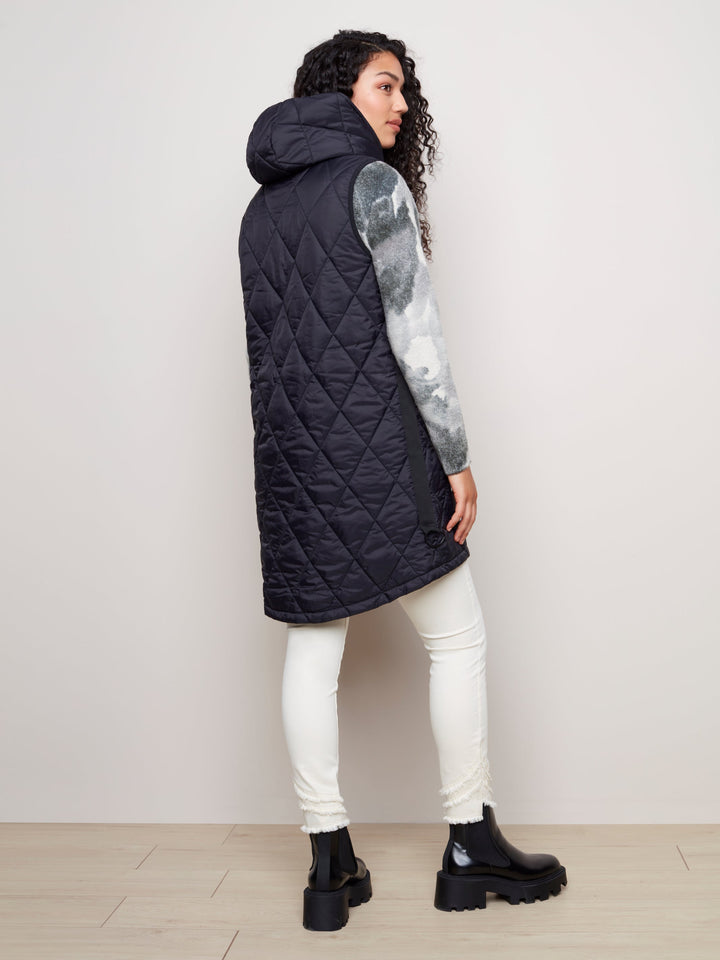 Quilted Puffer Zip Vest