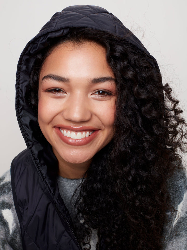 Quilted Puffer Zip Vest