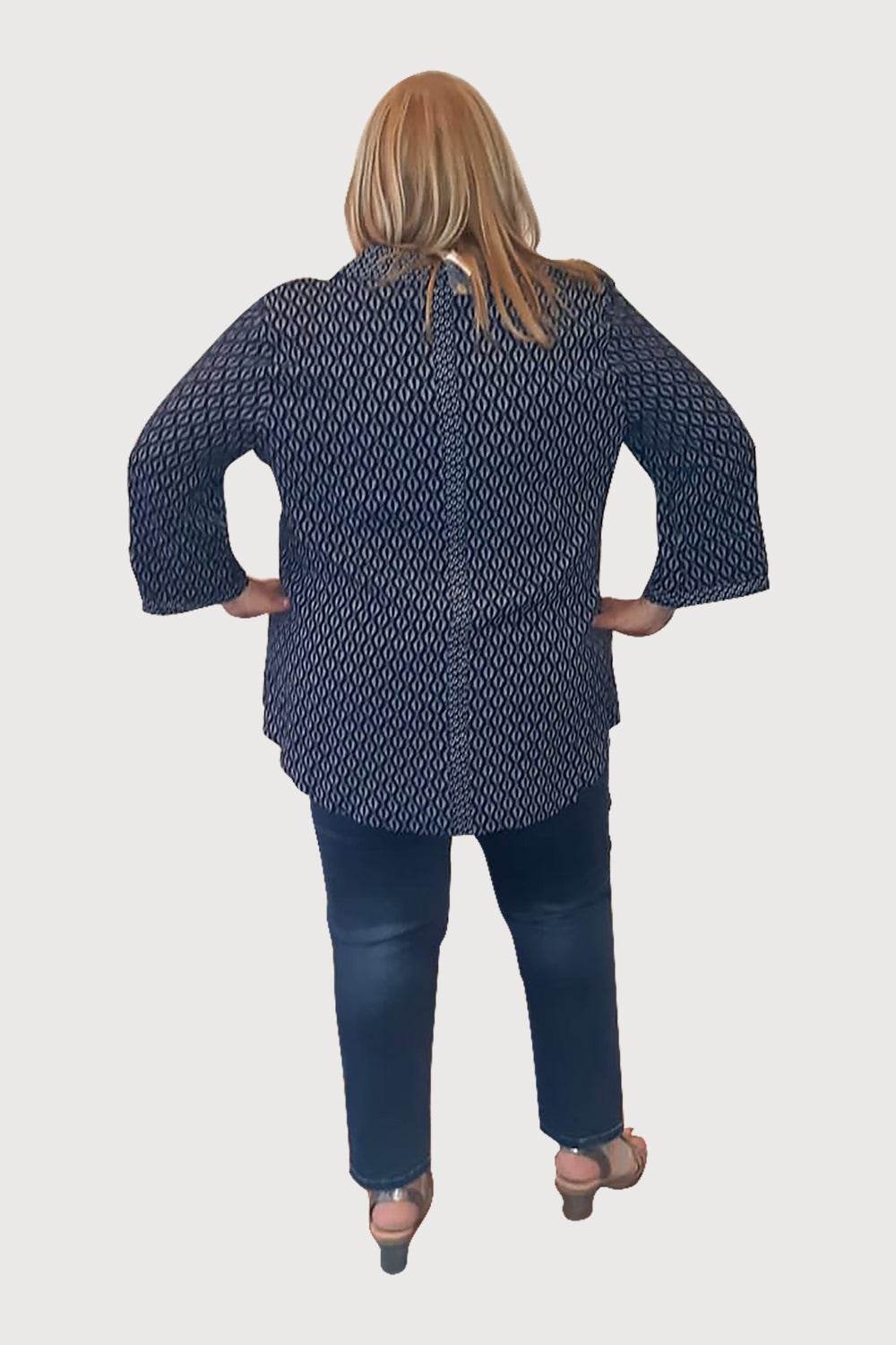 Long Diamond Blouse