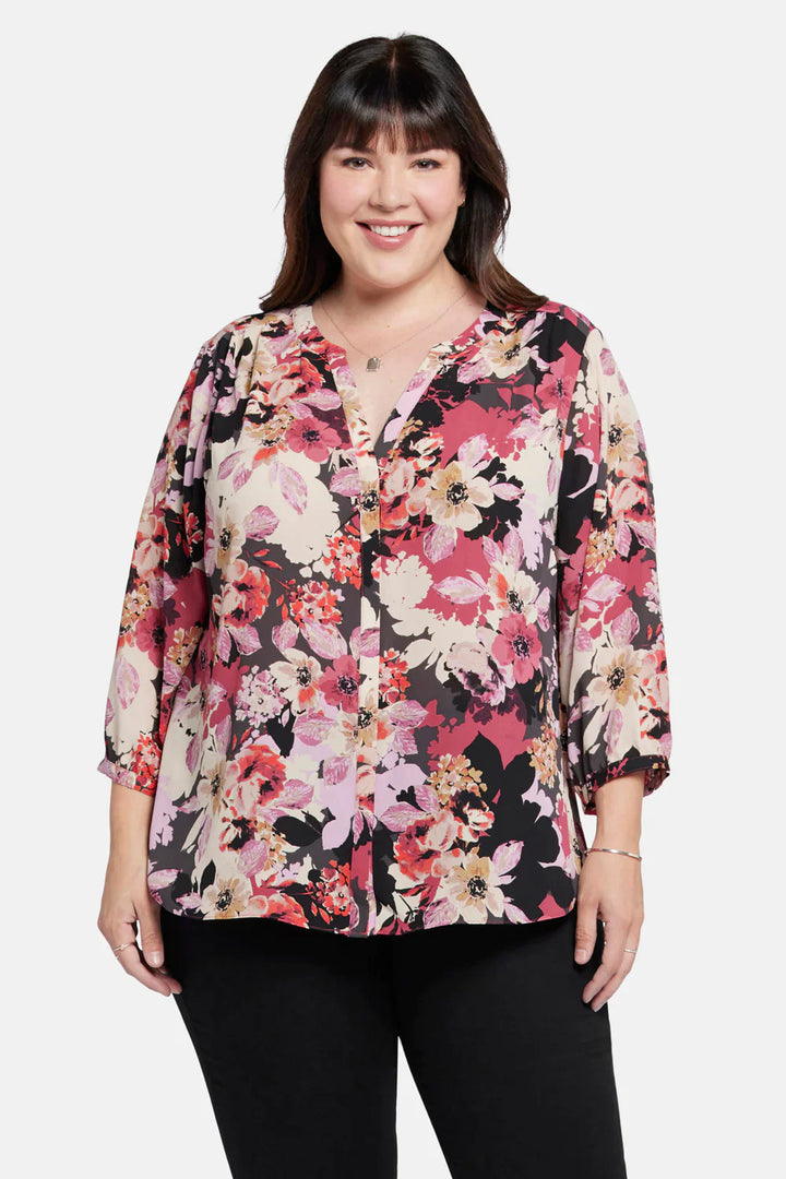 Pintuck Plus Blouse
