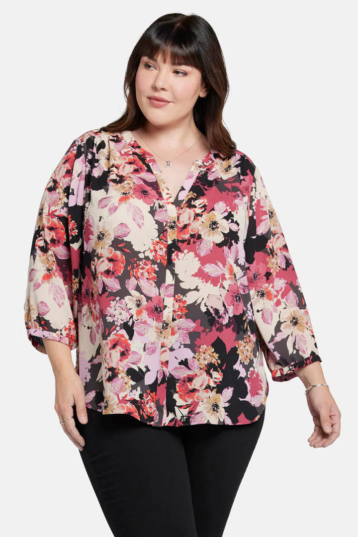 Pintuck Plus Blouse