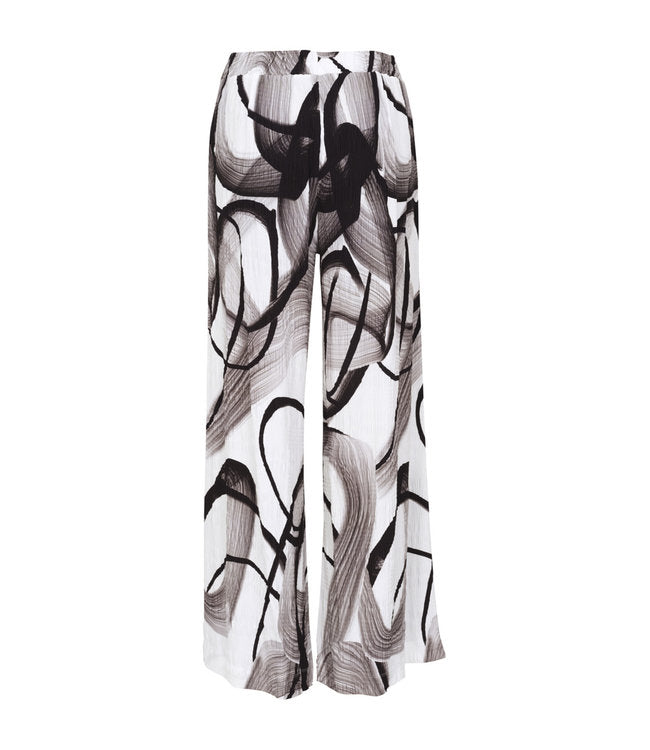 Swirl PrInt Bubble Fabric Pant