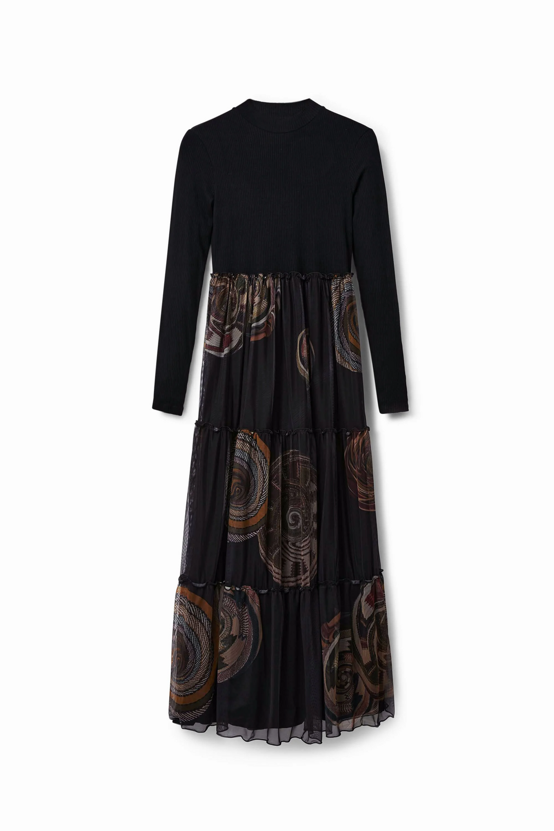 Combo Print Dress
